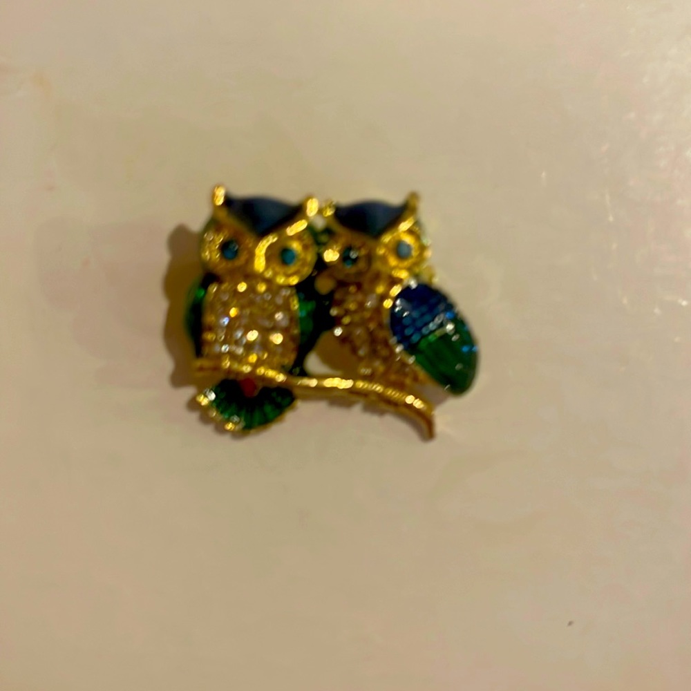Owl Brooches.